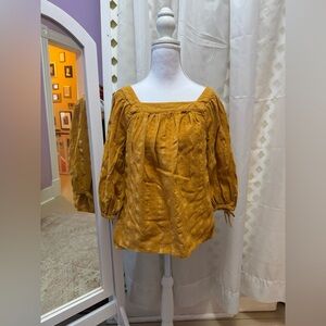 LC Lauren Conrad Golden Blouse
